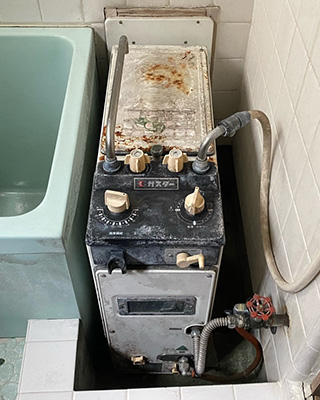 ガスターSR07→リンナイRBF-A80SN-FU-L-S｜相模原市中央区のバランス釜