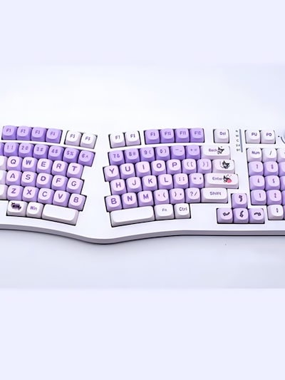 Qoo10] LEDゲーミングキーボード紫クロミキーキ : PC周辺機器・消耗品