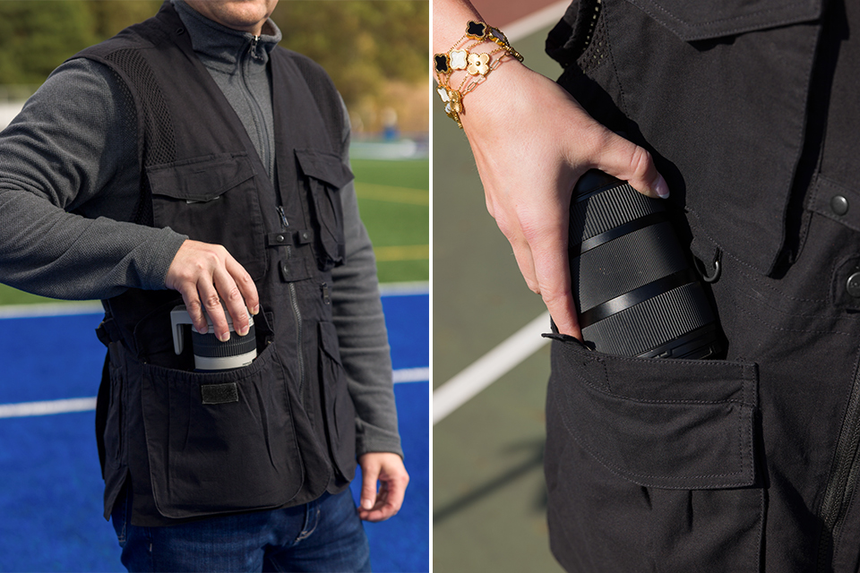 ポケットたっぷりで収納力バツグンの「ドンケ フォトベスト」に新色