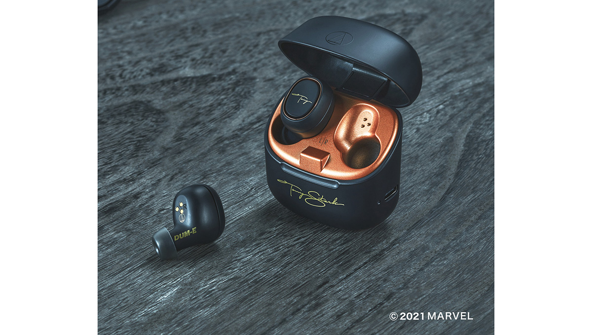 Marvel『アイアンマン』モチーフの完全ワイヤレスイヤホンがオーディオ