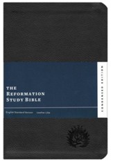 ESV Reformation Study Bible, Condensed Edition - Dark Brown