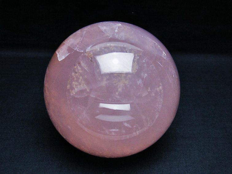 パワーストーン 天然石 デンドリティック ローズクォーツ 丸玉 89mm