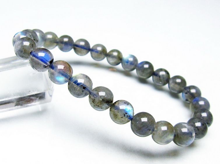 ラブラドライトブレスレット 8mm [T234-3815]
