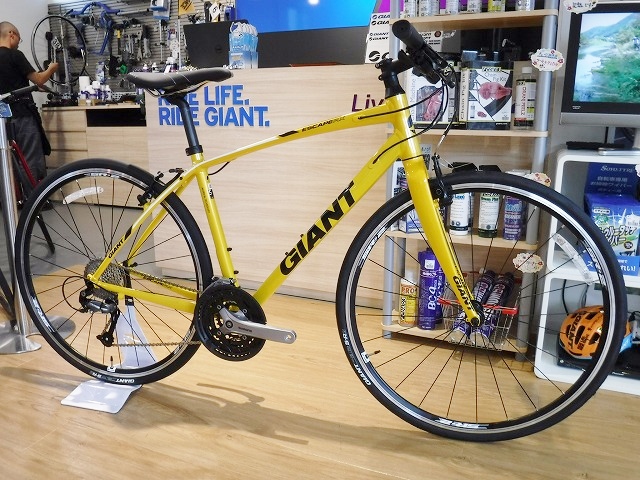 GIANT ESCAPE RX2 2017年 イエロー クロスバイク 2017年NEWモデル