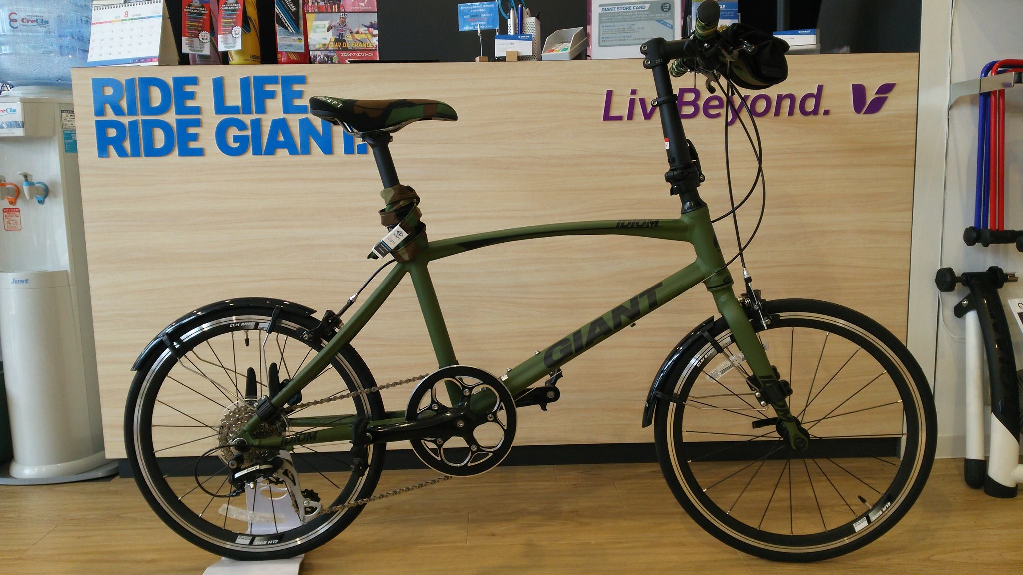 ミニベロ】前橋店仕様のカスタマイズIDIOM2 ｜ ジャイアントストア前橋