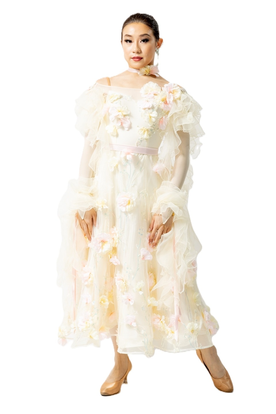 タカダンス スタンダードドレス 3S-00159A ｜社交ダンス スタンダード