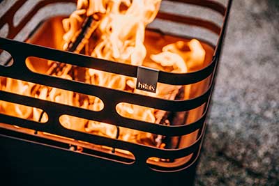 CUBE Fire basket 【hoefats】_キューブ｜ホーファッツ 焚火台・BBQ