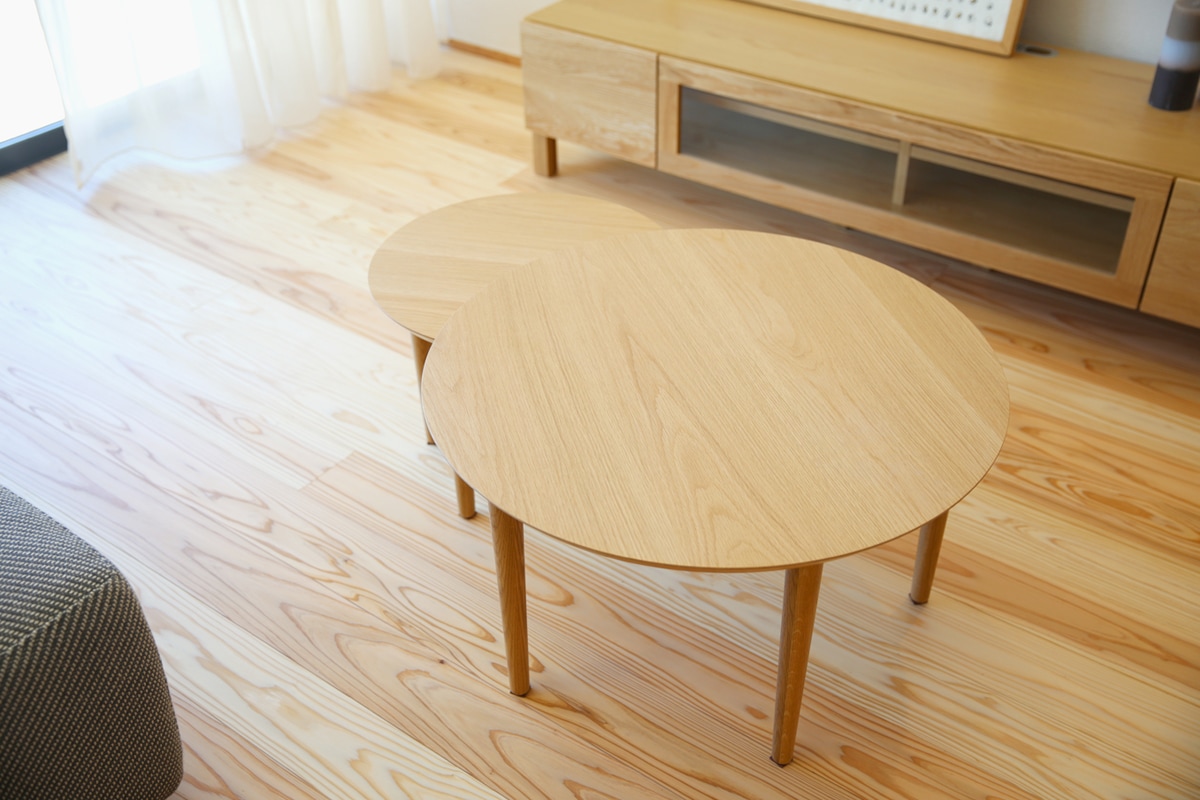 BALLOON LIVING TABLE 69-2枚 伸長式