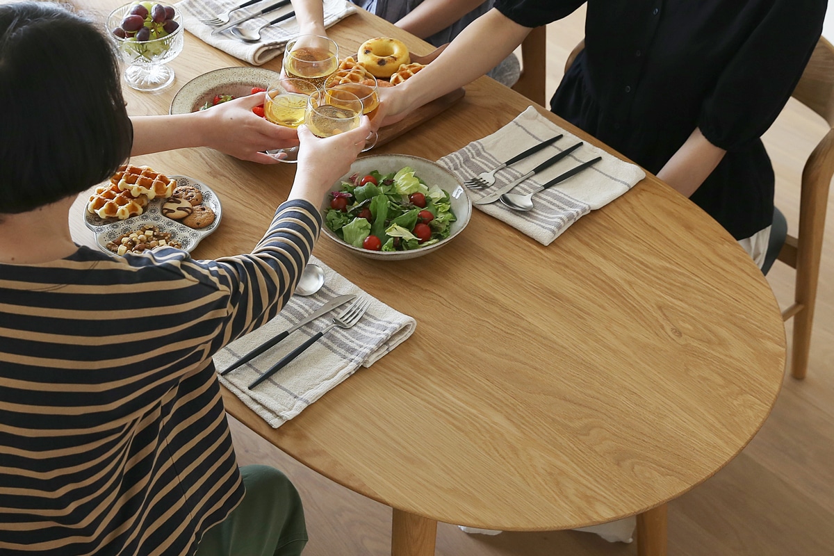 RUBE DINING TABLE ホワイトオーク
