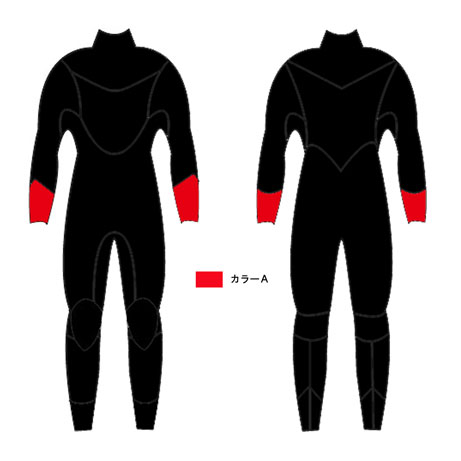 ﾈｯｸｴﾝﾄﾘｰセミドライスーツ5×3ミリ | ネックエントリー | ウエット