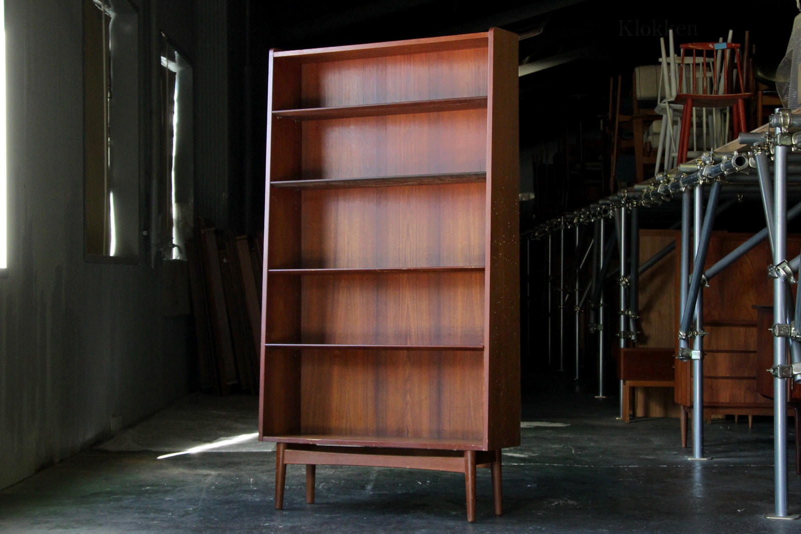 DK19-14 北欧 デンマーク家具 Johannes Sorth ブックシェルフ 本棚