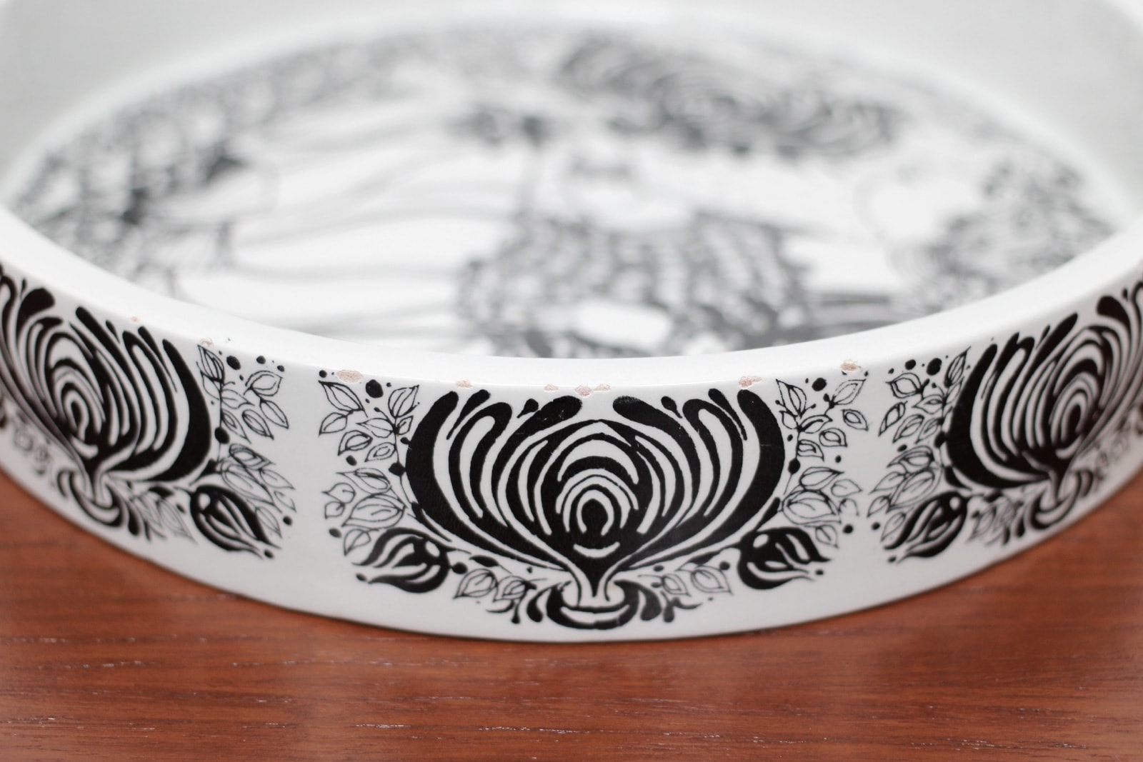 北欧 ヴィンテージ ビヨン・ヴィンブラッド 丸い プレート皿 | 北欧