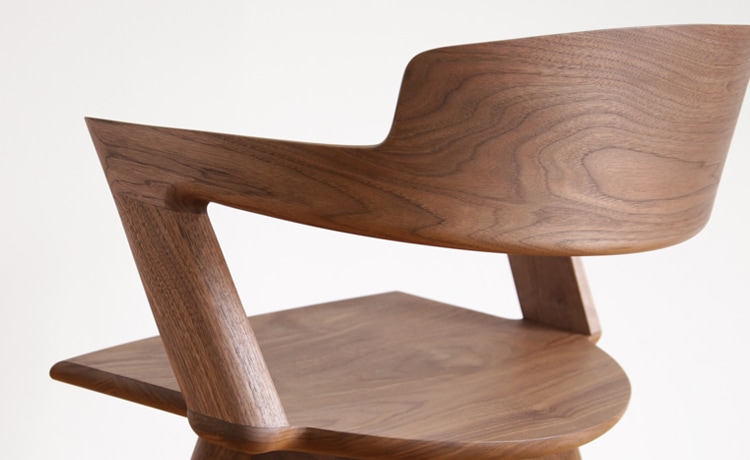 ヴィオラ チェア スウィベル ダイニングチェア/回転椅子 板座