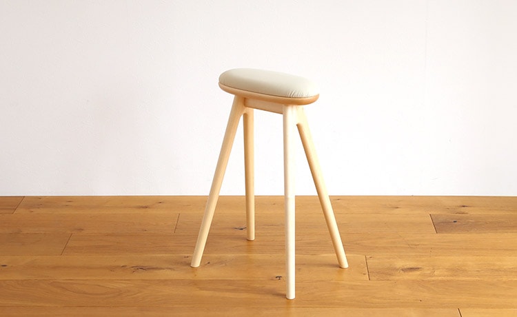 在庫あり限定・特別価格】ノーマ ハイスツール 木製 高さ63cm 北欧