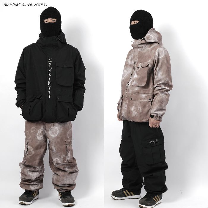 NOMADIK ノマディック 777 JKT TIEDYE 24-25 ウエア メンズ ジャケット