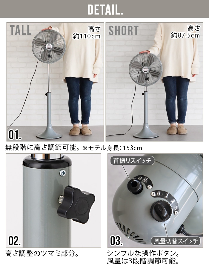 ハモサ レトロファンフロア 2023年モデル HERMOSA RETRO FAN FLOOR RF