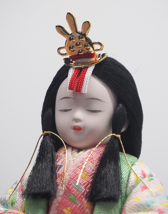 江戸本目込人形 桃山雛】 一秀作 伝統的 雛人形セット 親王飾り 創業