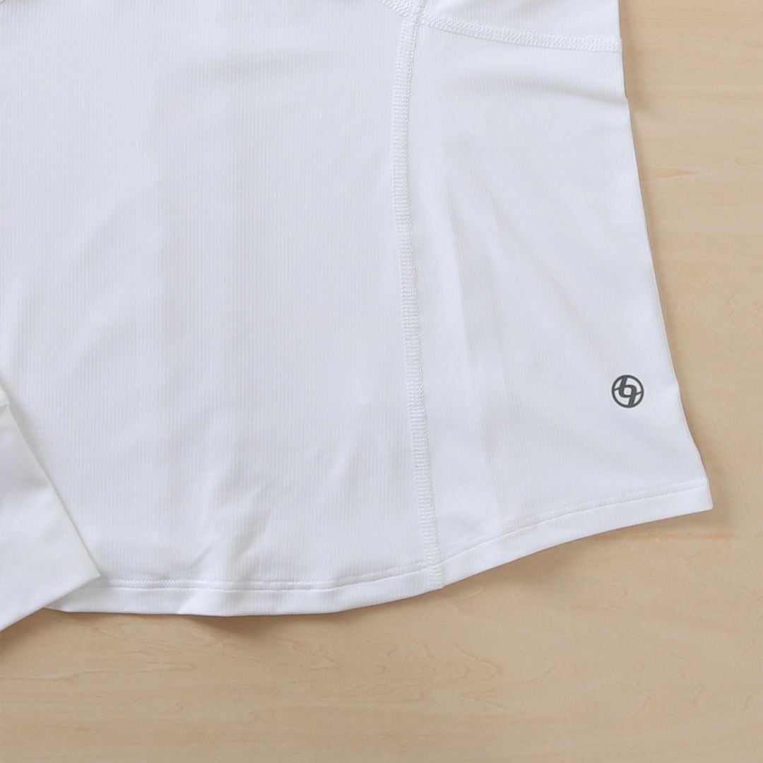 TitanTopタイタントップ|テニスウェア|長袖|Whit|Solar | テニスウェア