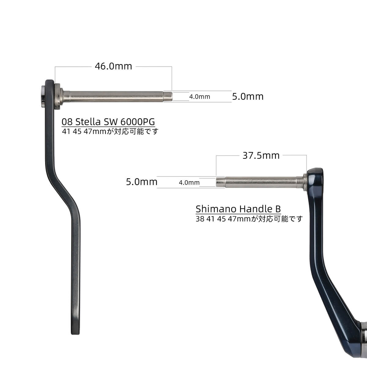 アルミ製ハンドルノブ TypeB 新カラー登場