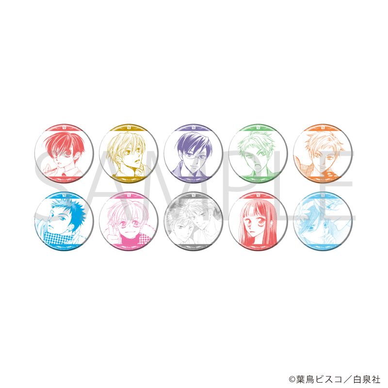 白泉社漫画商店｜缶バッジ「桜蘭高校ホスト部」05/ブラインド(10種