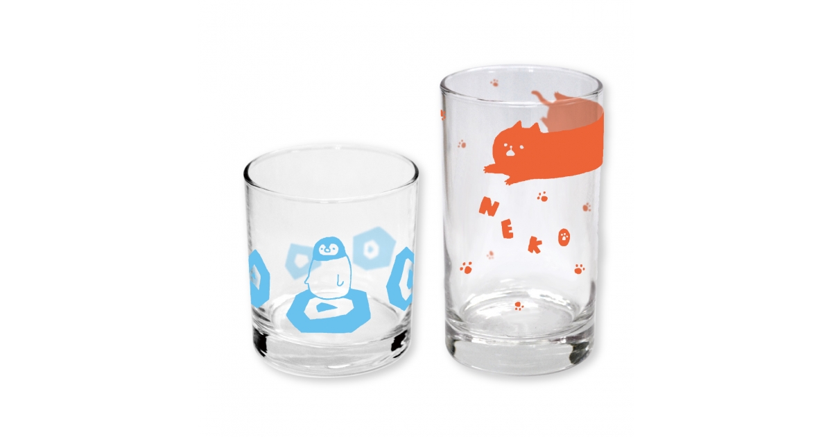 ガラスコップ | オリジナルグッズ・アクリル・缶バッジ制作なら【緑陽社】