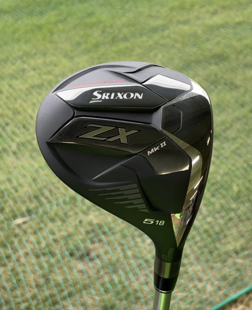 試打＆評価】スリクソン ZX MKⅡフェアウェイウッド／芝の上から打ち