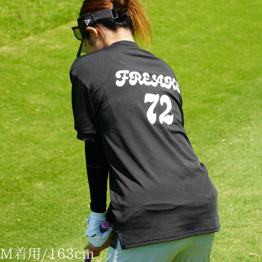 ゴルフフリークス】Pop 72 logo mock neck shirts(ポップ72ロゴモック