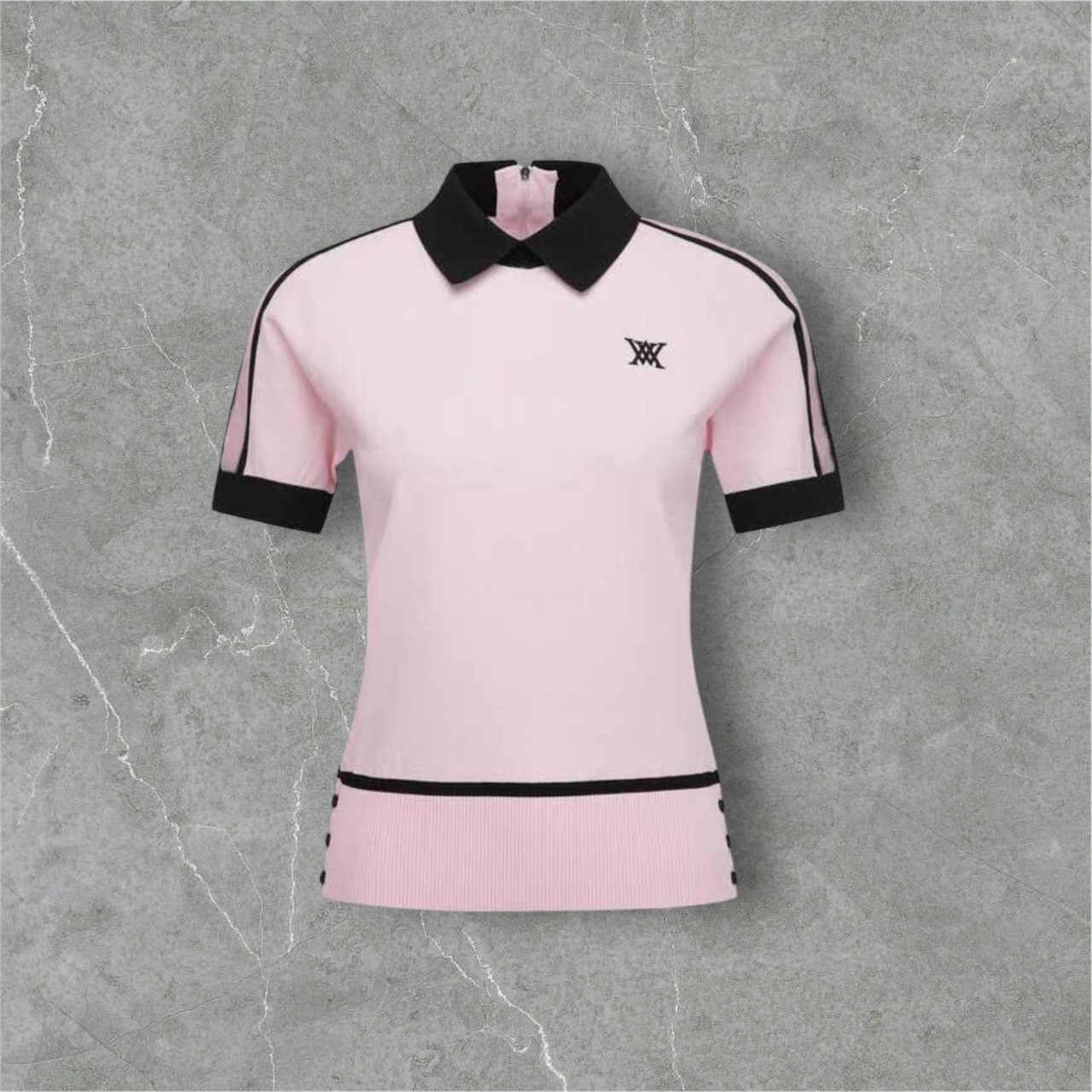 ANEW GOLF（アニューゴルフ）ハーフスリーブシャツ／AN-H-0081