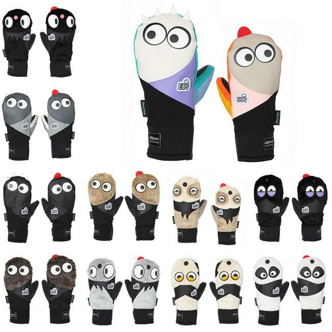 エビス eb's グローブ KEMONO CHAN ケモノチャン ミトン スノーボード