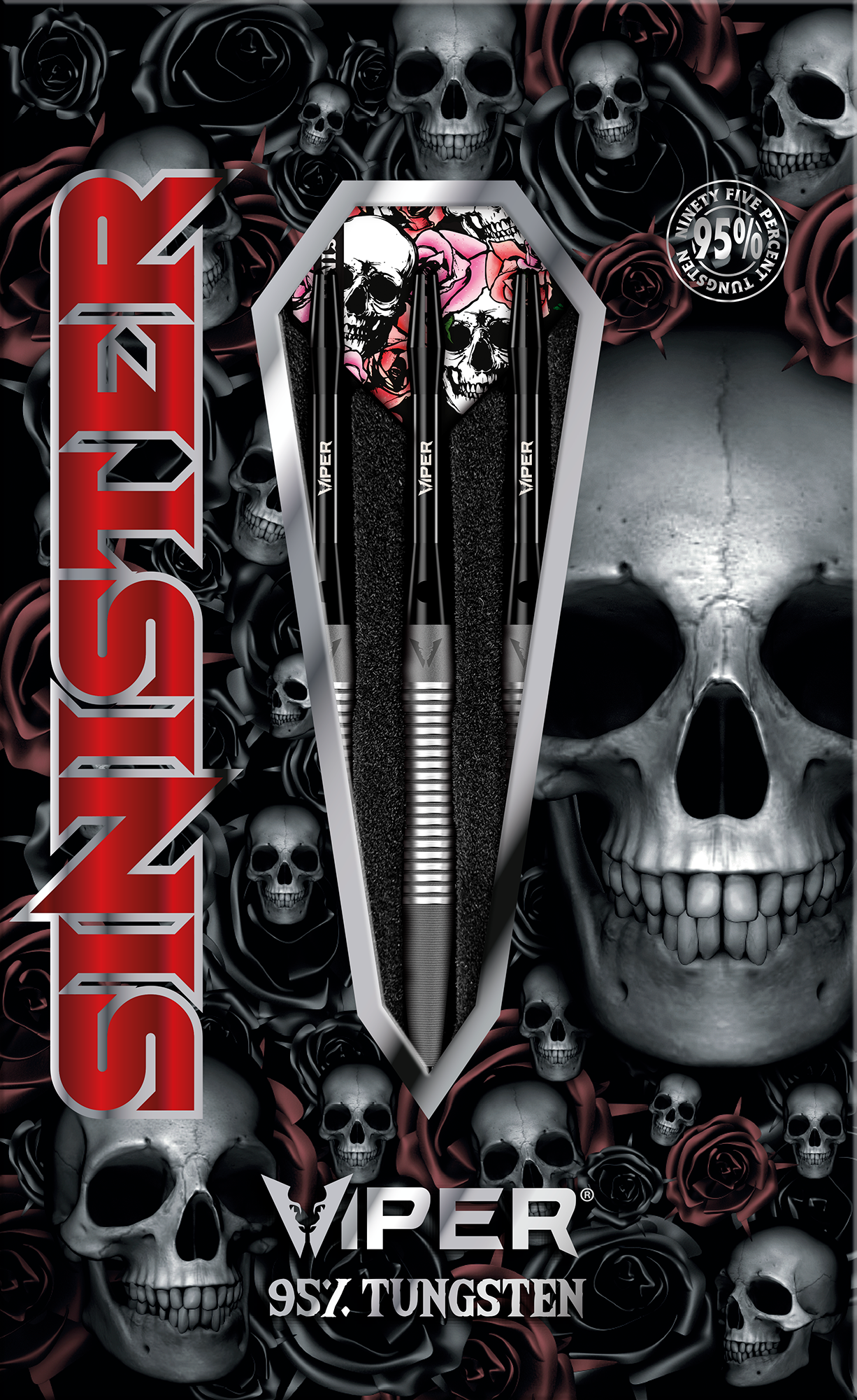 Viper Sinister Tungsten Steel Tip Dart Set - Shark Cut – GLD Products
