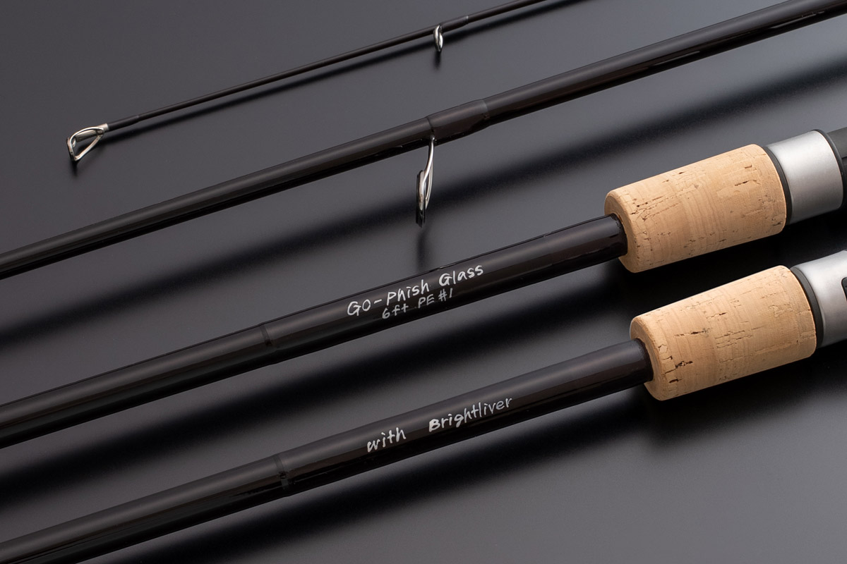 Go-Phish Glass 6ft 3pcs spinning model | Go-Phish