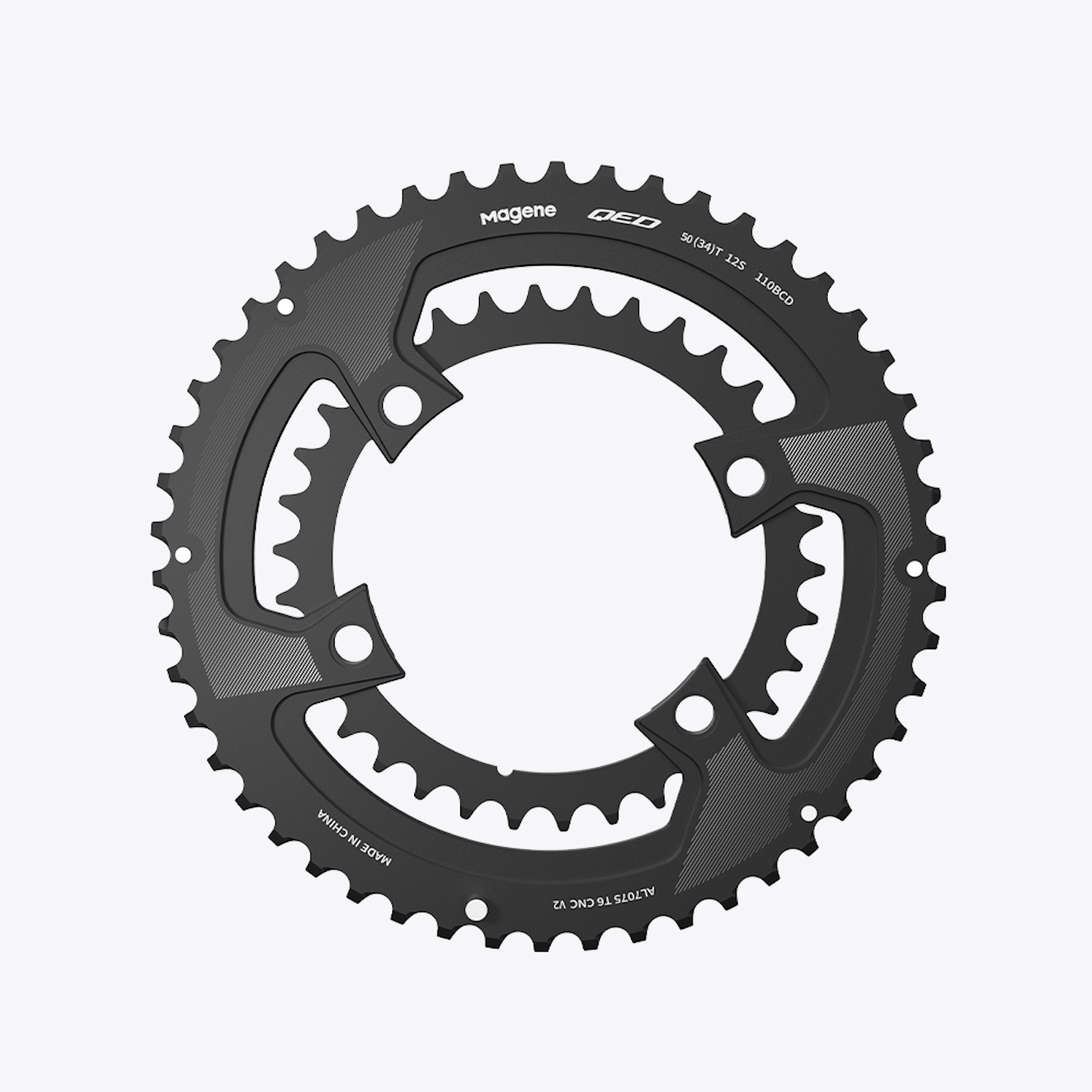 TEO P515 スパイダー型パワーメーターカーボンクランクセット │ GROWTAC