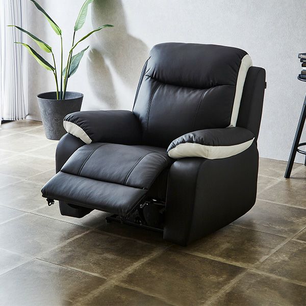 抜群の座り心地！1人掛け電動リクライニングソファ[SH-24-ESL-1