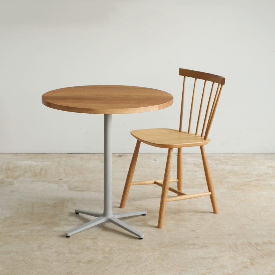 カフェテーブル Φ700 オーク × J46 カフェスタイルセット | 北欧家具