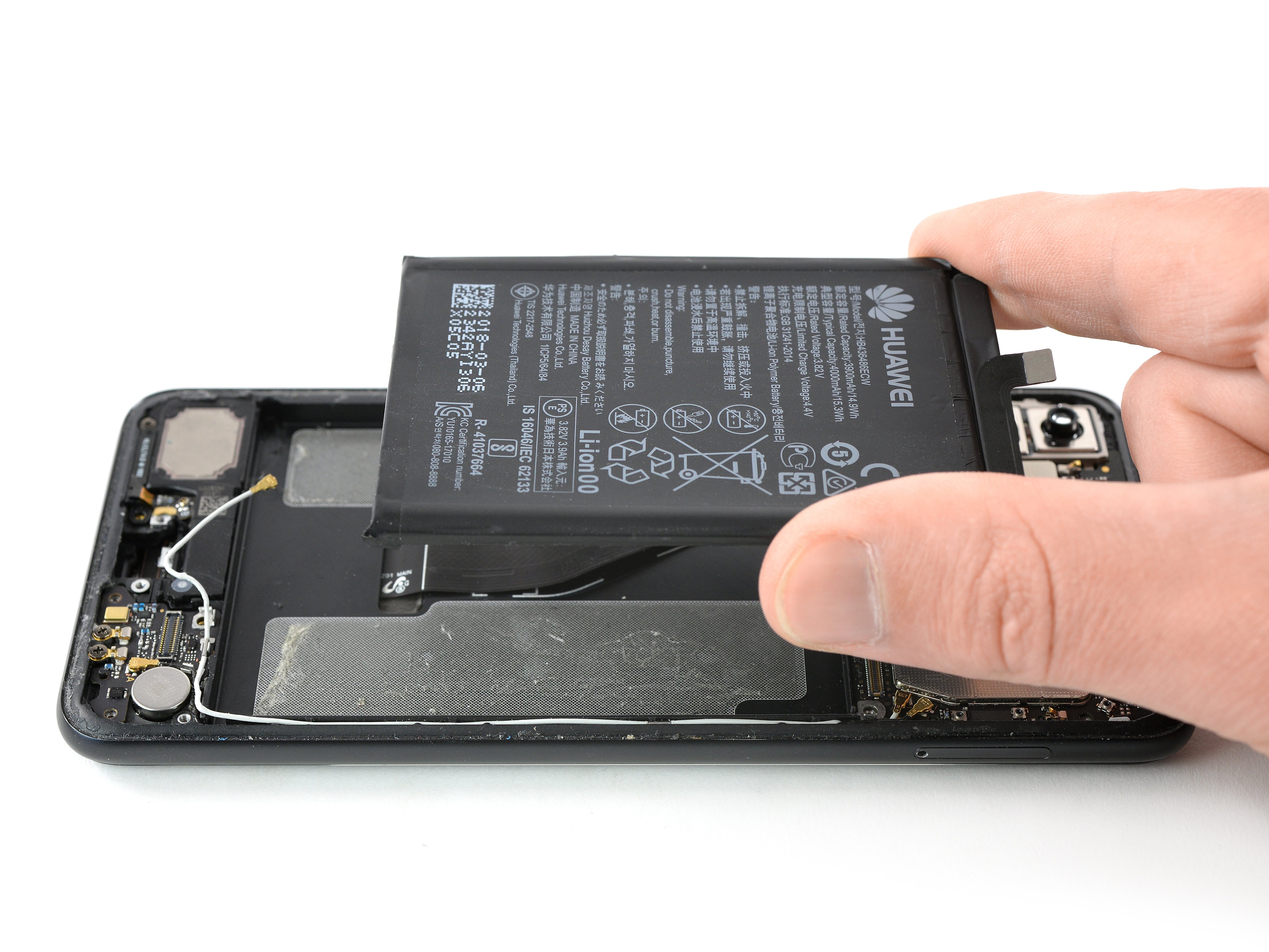 Huawei P20 Pro バッテリーの交換 - iFixit 修理ガイド