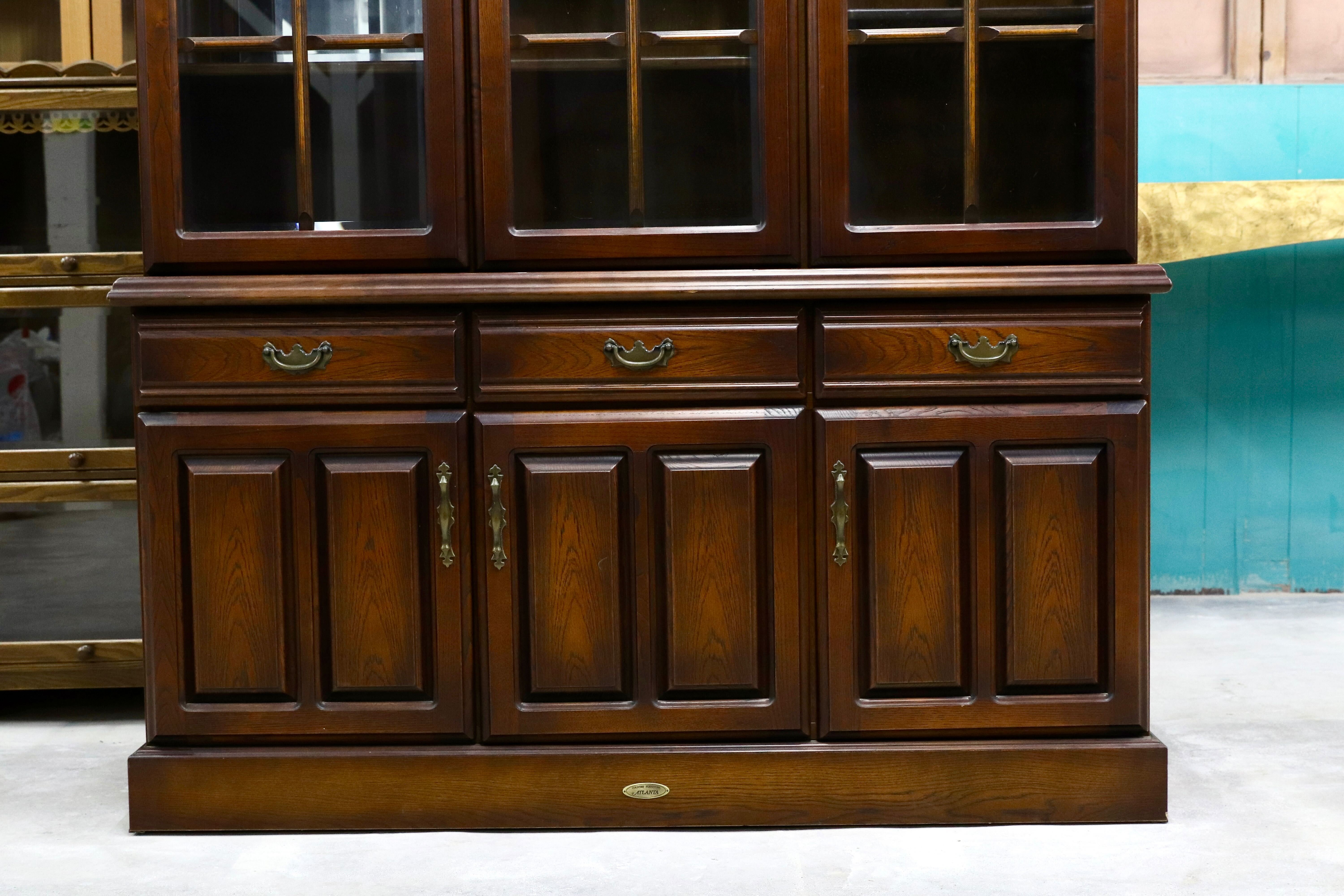 GMHS528○ATLANTA / アトランタ IDF太田長 食器棚 飾り棚 キャビネット