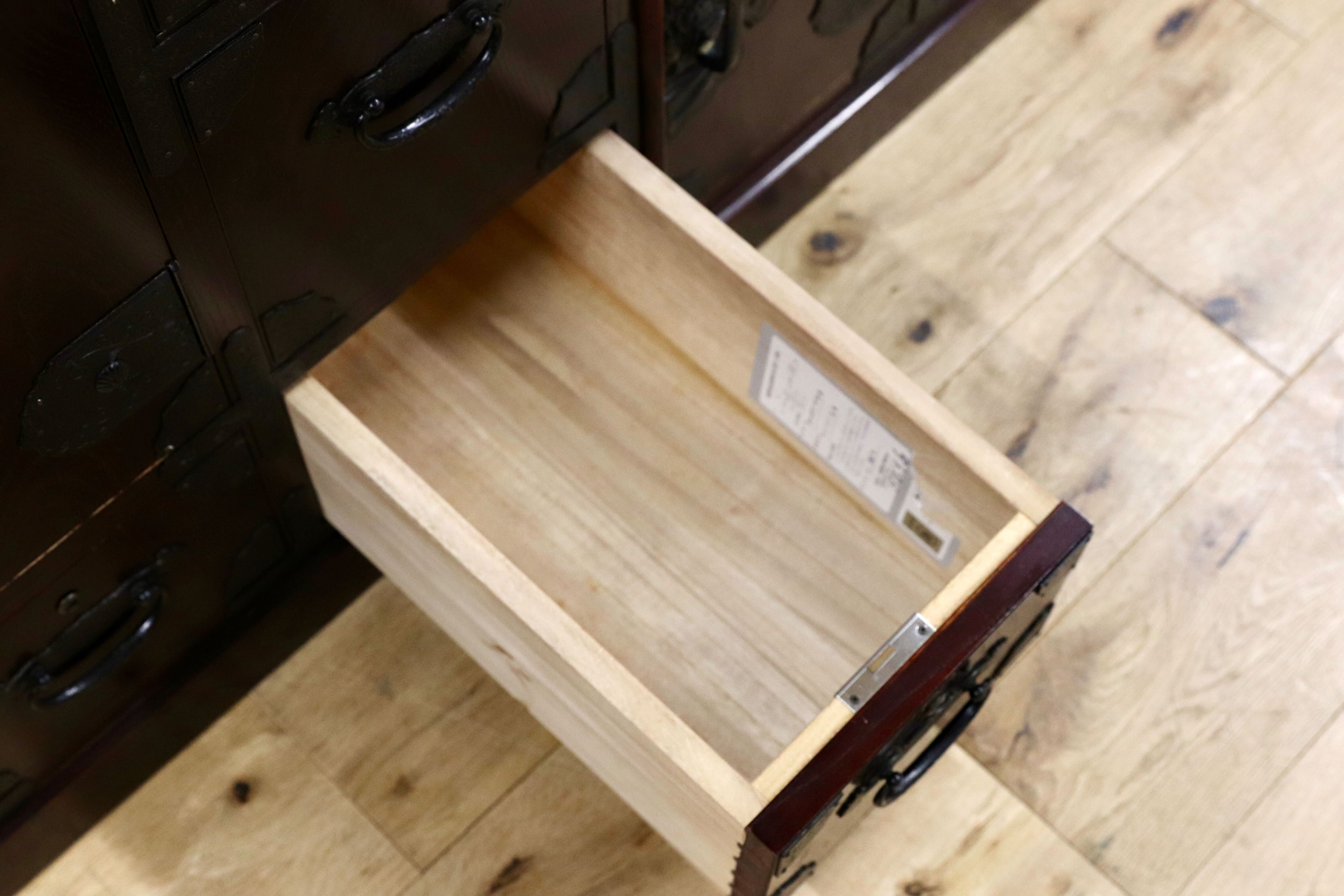 GMGK497○筑後民芸家具 階段箪笥 時代箪笥 レトロ 和家具 和モダン