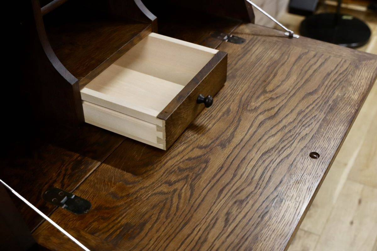 GMGS281○蝦夷民芸家具 / EZO えぞ民藝 ライティングビューロー デスク