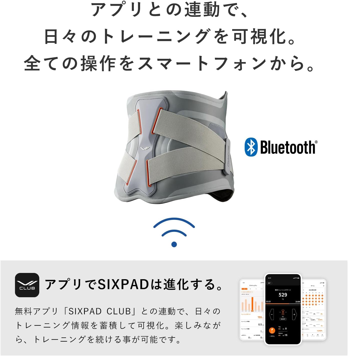 月額8,980円レンタルプラン：MTG SIXPAD Medical Core メディカルコア