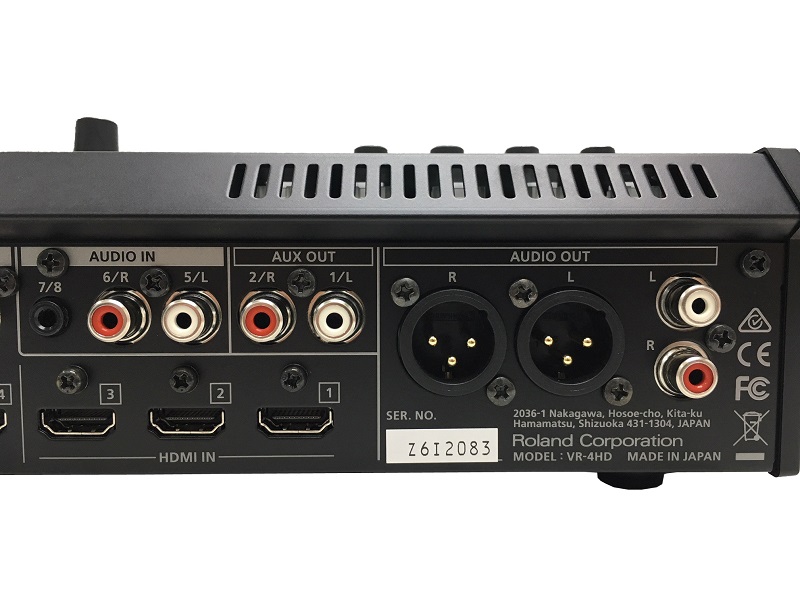 モニター/システム | スイッチャー/AVミキサー/中継 | VR-4HD | 商品