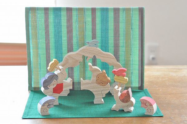 五月人形 遊プラン・小黒三郎 金時山の相撲大会 木のおもちゃHANA