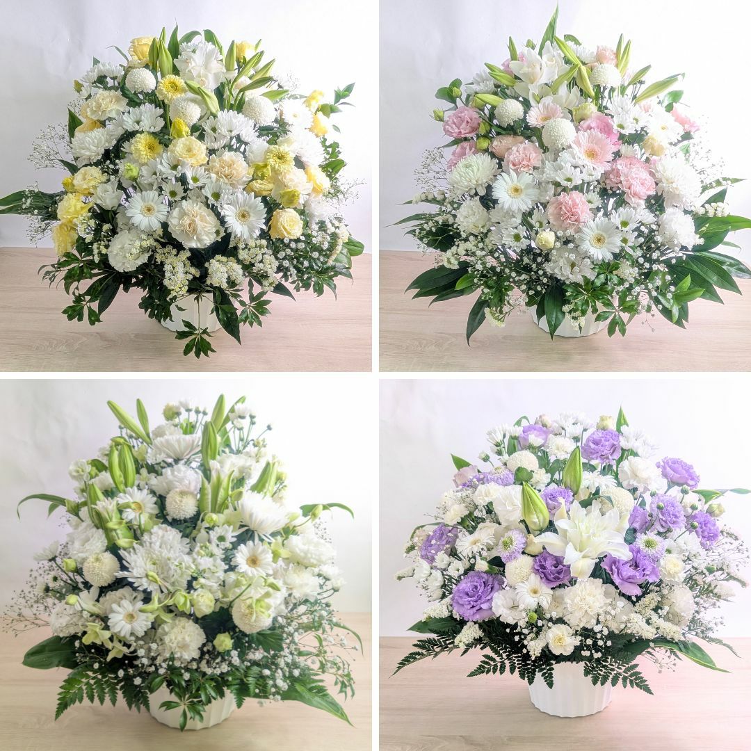 三回忌お供え花 供花 仏花・品格◎】 3L｜おしゃれな花束・アレンジ