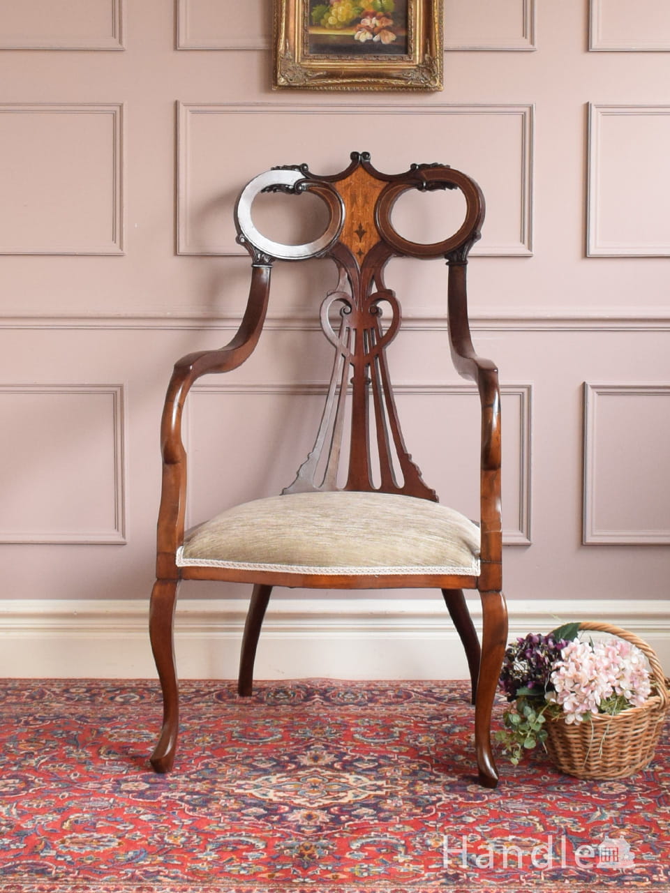 フランスで出会ったアンティークのナポレオンチェア（ナポレオン3世