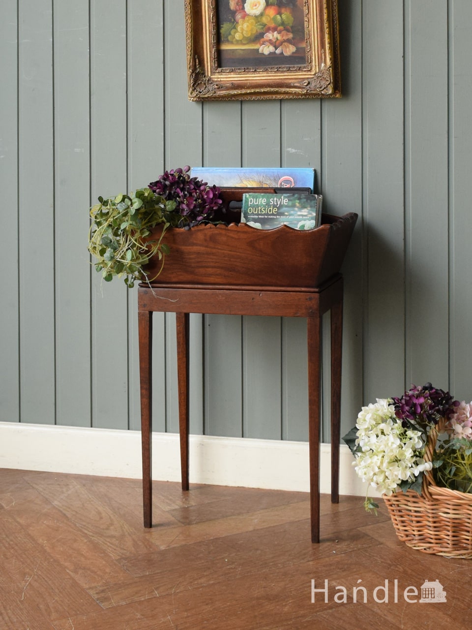 1950年代のアンティーク マガジンラック(k-449-f)｜アンティーク家具