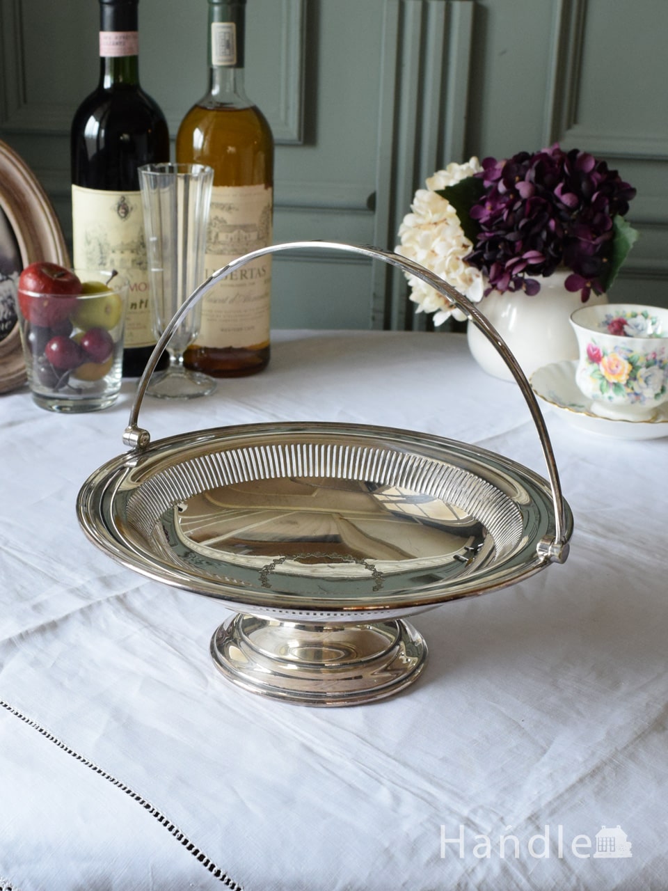 イギリスで見つけた持ち手付きのシェフィールド製（sheffield