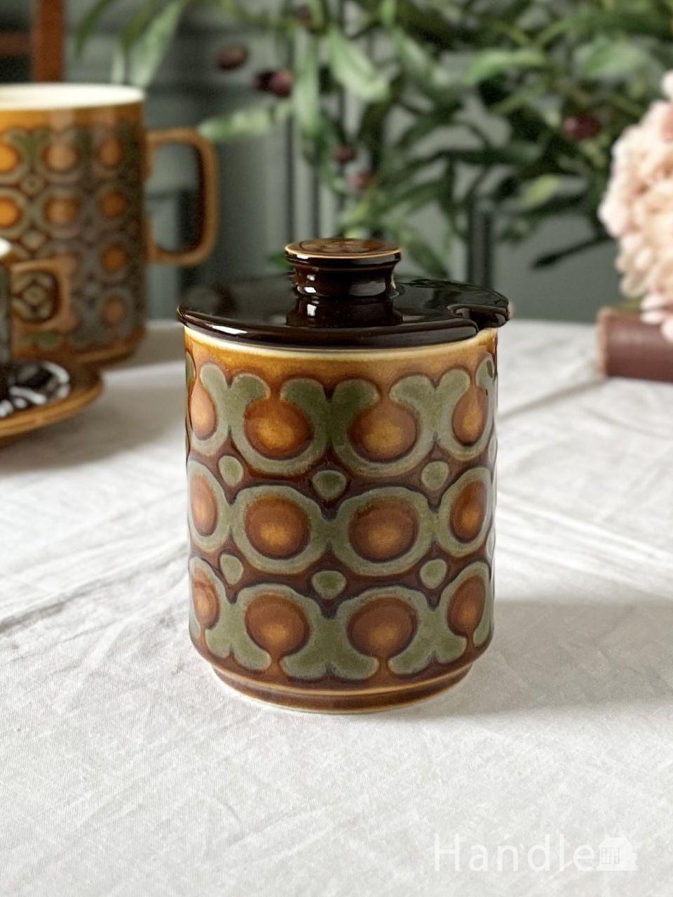 英国アンティークシルバープレート、ダブルハンドルのシュガーポット(h