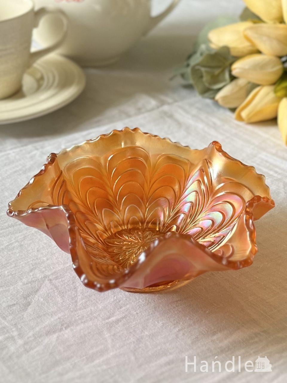 イギリスのアンティーク食器、ハマースレイ窯のすみれ柄のプレート