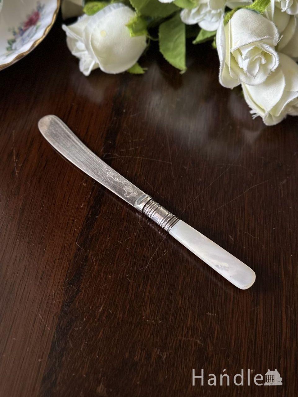 イギリスから届いたアンティークシルバーのカトラリー