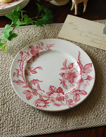 クレイユ エ モントロー（Creil et Montereau）アンティークプレート