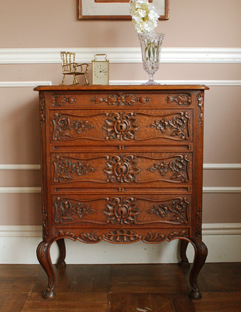 1930年代のアンティーク チェスト(j-547-f)｜アンティーク家具